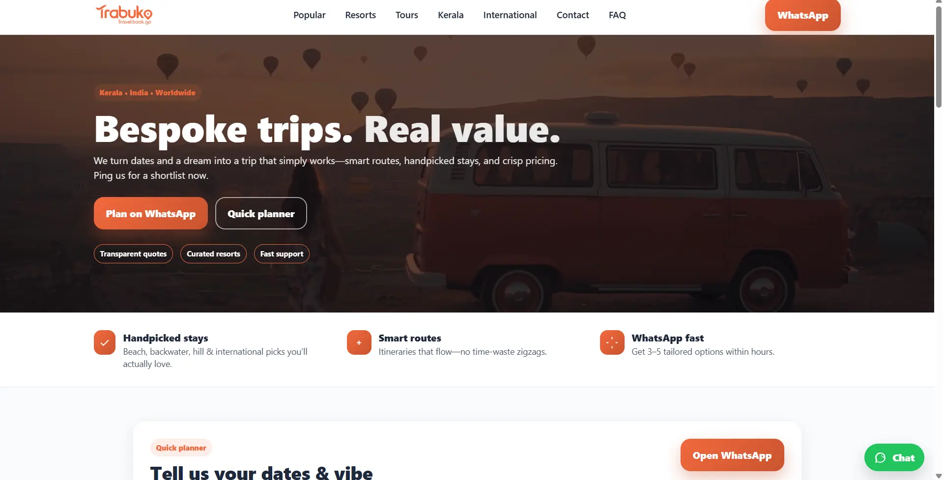 Website project thumbnail